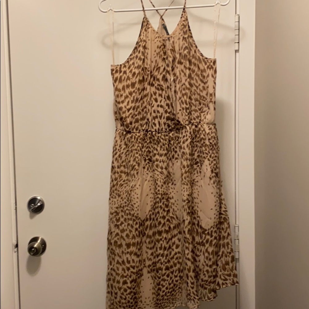 Animal print dress